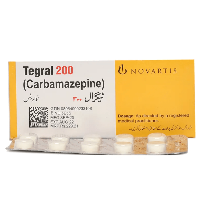 Tegral 200mg Tablet in pakistan