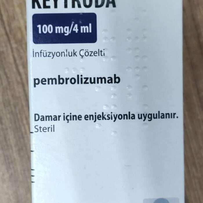 Keytruda 100mg/4ml Pembrolizumab Injection is available in Pakistan at very reasonable price , it is imported from turkey