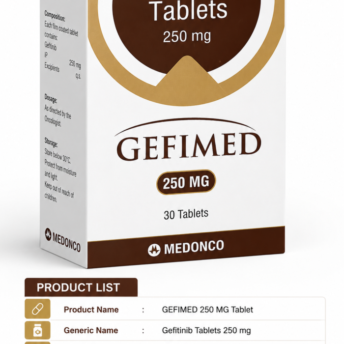 Gefimed 250mg (Gefitinib) Tablet 30's