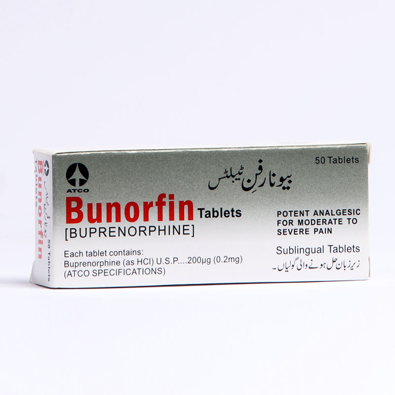 Bunorfin(Buprenorphine) Tablet